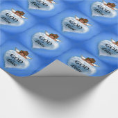God is de Ethnic Angel Cadeaupapier (Hoek)