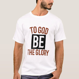 God is de glorie t-shirt