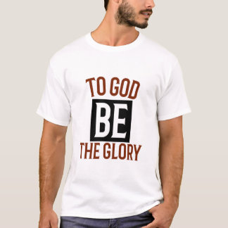 God is de glorie t-shirt