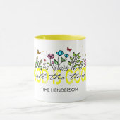 "GOD IS DE HELE TIJD GOED" CHRISTELIJK CITAAT MOK (Midden)