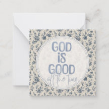 God is de hele tijd goed Christelijke spreuk