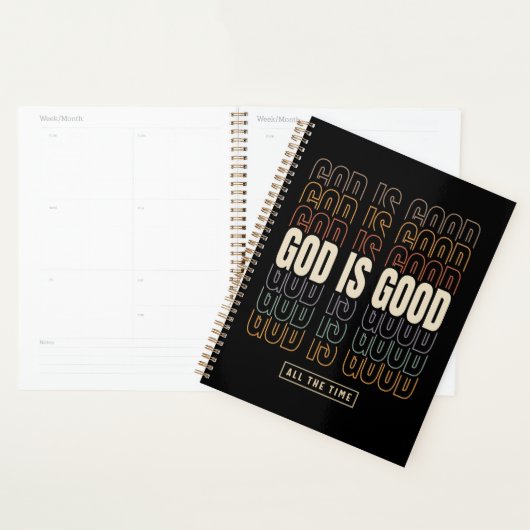 God is de hele tijd goed - Inspirerend design Planner (Display)