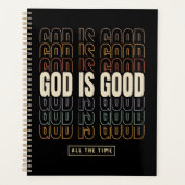 God is de hele tijd goed - Inspirerend design Planner (Voorkant)