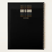 God is de hele tijd goed - Inspirerend design Planner (Achterkant)