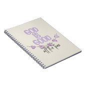 God is de hele tijd goed notitieboek (Rechterzijde)