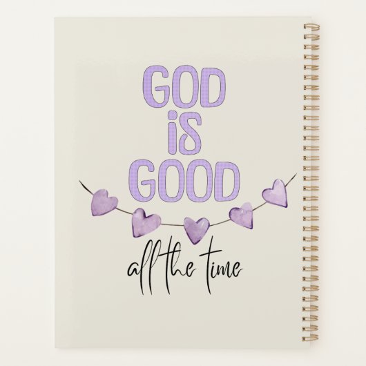 God is de hele tijd goed planner (Achterkant)