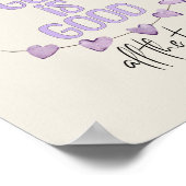 God is de hele tijd goed poster (Hoek)