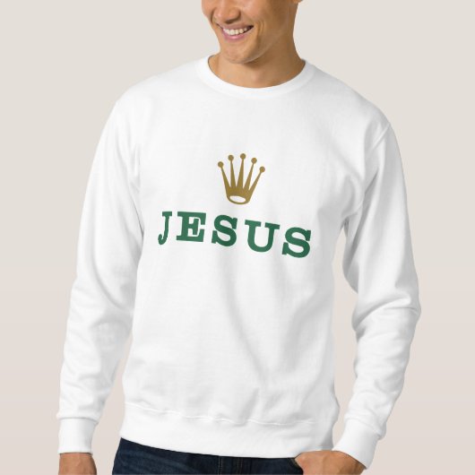God is de hele tijd goed. trui (Voorkant)