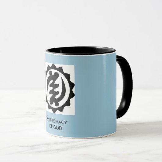 GOD is de hoogste Mok (Voorkant rechts)