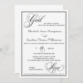 God is de Liefde Christelijke Uitnodiging van de W (Voorkant / Achterkant)