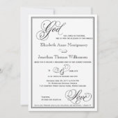 God is de Liefde Christelijke Uitnodiging van de W (Voorkant)