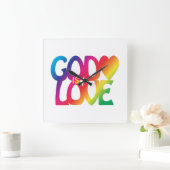 God is de liefdesmuur klok (Huis)