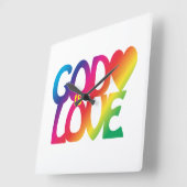 God is de liefdesmuur klok (Hoek)