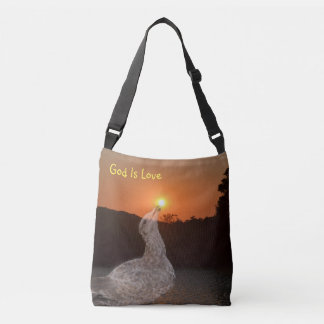 God is de Love Sunset Crossbody Tas
