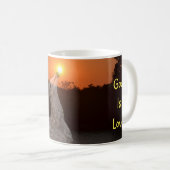God is de Love Sunset Koffiemok (Voorkant rechts)
