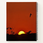 God is de Love Sunset Notitieboek (Achterkant)
