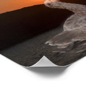 God is de Love Sunset Poster (Hoek)
