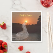 God is de Love Sunset Servet (Insitu)