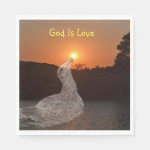 God is de Love Sunset Servet