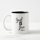 God is de Mok van de Bijbel Verse Koffie (Links)