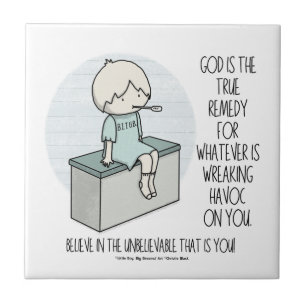 God is de remedie tegeltje