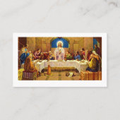 God is de sleutel om de hemel binnen te gaan. visitekaartje (Achterkant)