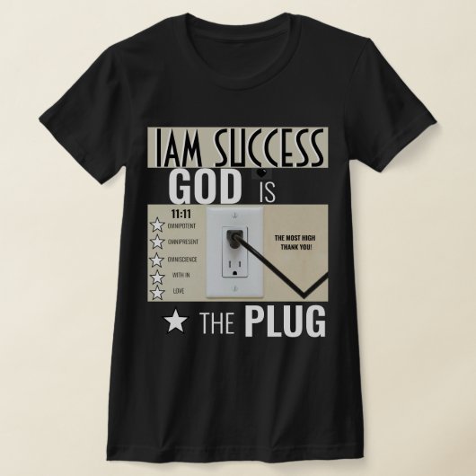 GOD IS DE STEKKER T-SHIRT (Laagn)
