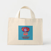 GOD is de ware AVENGER Mini Tote Bag (Voorkant)