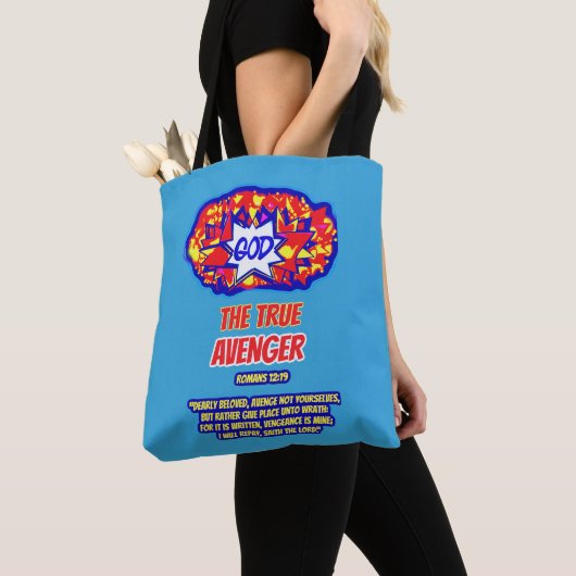GOD is de ware AVENGER Tote Bag (Dichtbij)