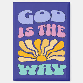 God is de Weg Magneet