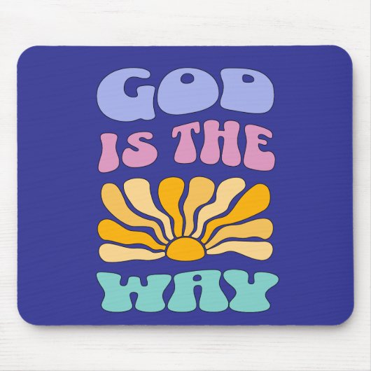 God is de Weg Muismat (Voorkant)