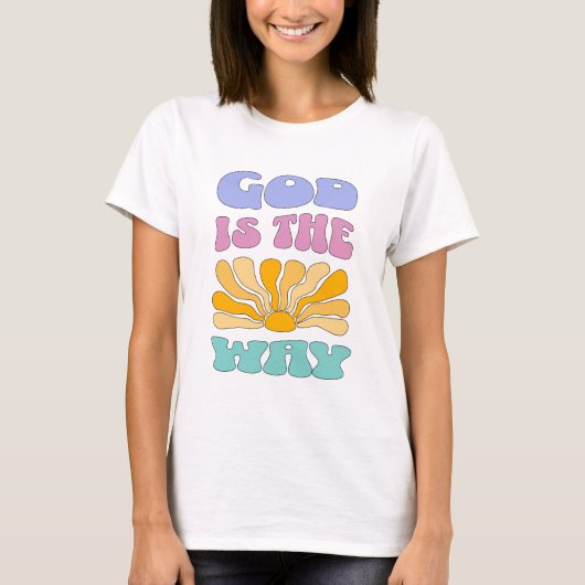 God is de Weg T-shirt (Voorkant)