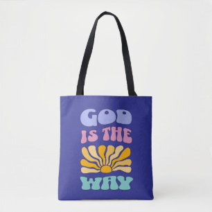 God is de Weg Tote Bag
