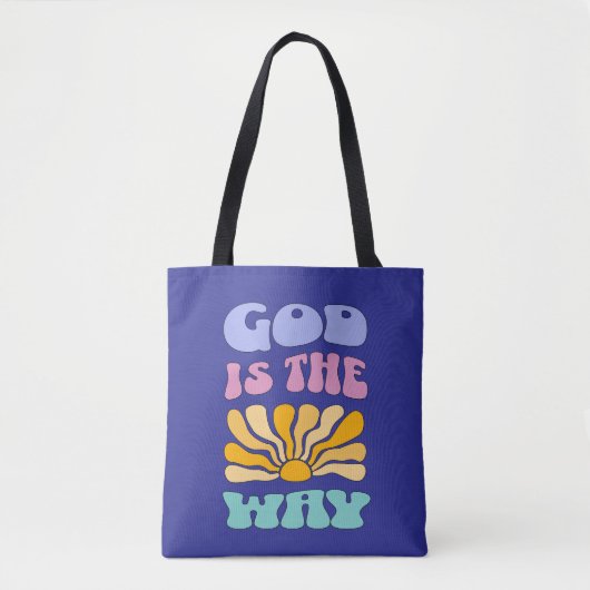 God is de Weg Tote Bag (Voorkant)