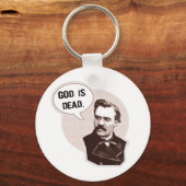 God is dood (Nietzsche) Sleutelhanger (Voorkant)