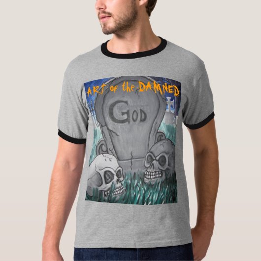 God is dood t-shirt (Voorkant)