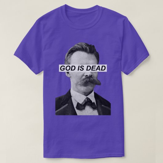 God is dood t-shirt (Design voorkant)