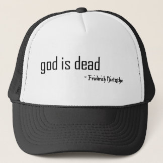 "God is dood" Trucker Pet