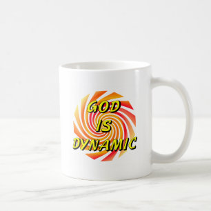 God is Dynamisch Christelijk Koffiemok