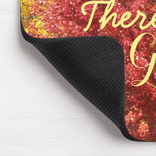 God is echt! Mousepad Muismat (Hoek)