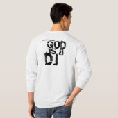 God is een DJ II T-shirt (Achterkant volledig)