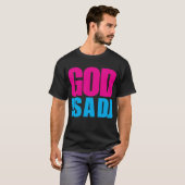 God is een DJ T-shirt (Voorkant volledig)