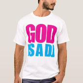 God is een DJ T-shirt (Voorkant)