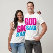God is een DJ T-shirt (Unisex)