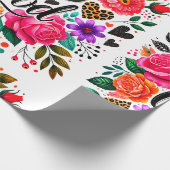 God is een goed religieus Christelijk inpakpapier (Hoek)