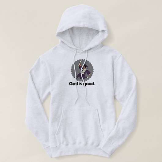 God is een goede afstuderen hoodie (Design voorkant)