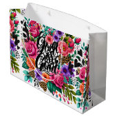 God is een goede Christelijke geschenkzak voor ges Groot Cadeauzakje (Achterkant Gekanteld)