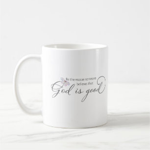 God is een goede Paarse vlinder Koffiemok