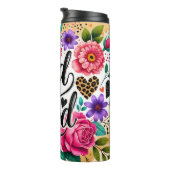 God is een goede religieuze boodschap Thermal Tumb Thermosbeker (Geroteerd rechts)