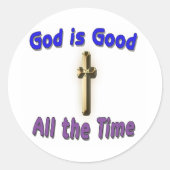 God is een goede Sticker (Voorkant)